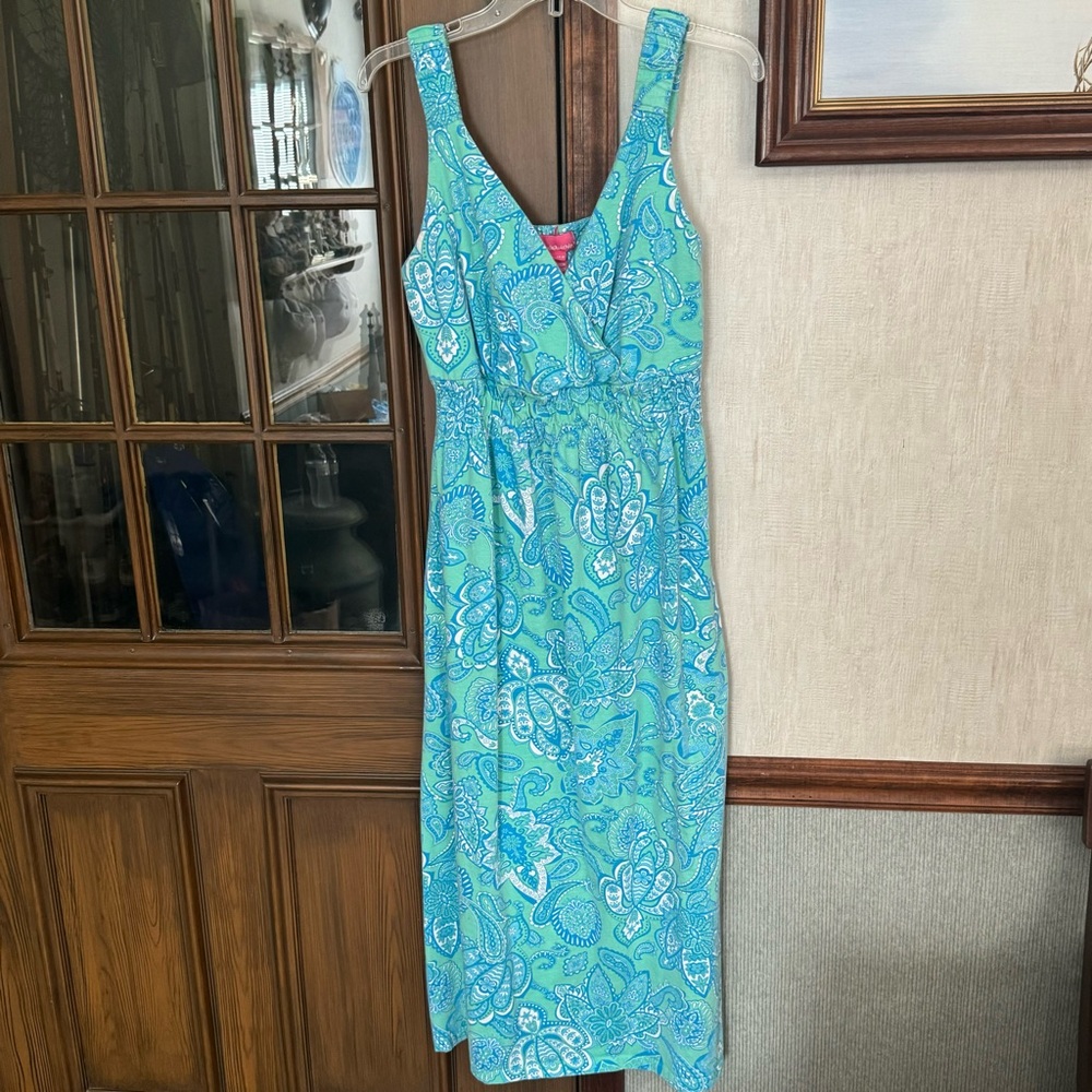 Woman Within Paisley Sleeveless Sundress